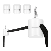 Ceiling Hook for Pendant Lights White 3 Pack