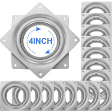 Lazy Susan Turntable Bearings 4 Inch Square 16 Pack