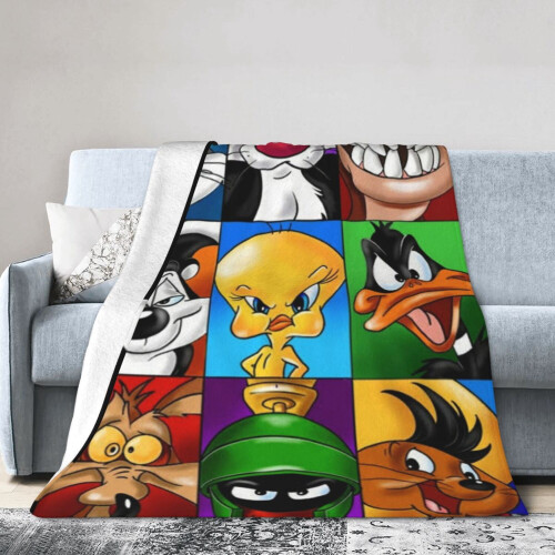 Couverture en peluche Looney Tunes 50x60 pouces