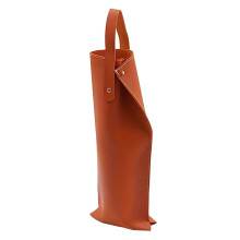 Weintasche aus Leder für eine Flasche (750 ml)