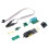 CH341A USB BIOS -ohjelmointipakkaus, jossa SOP8-DIP8-sovitin ja 7