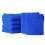 Microvezel autowasdoeken blauw 25x25cm 6-pack 2