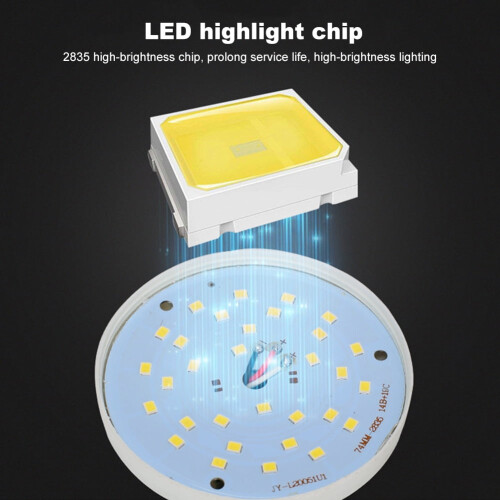 E27 ladattava 7W LED-hätälamppu