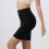High-Waist Seamless Tummy Control Half Slip Black M 4
