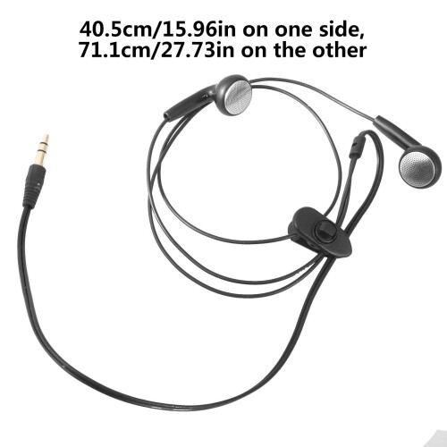 Auriculares intrauditivos con cable de 3,5 mm y cable largo. 1