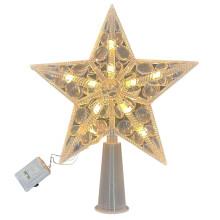 guirlande lumineuse transparente pour sapin de Noël à cinq branches