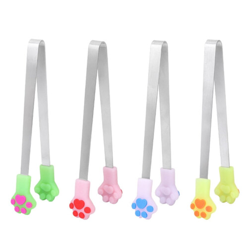 Mini pinces en silicone en forme de patte de chat (2 pièces) 2
