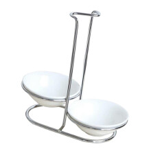 Spoon Rest Holder with Long Handle for Soup Ladles