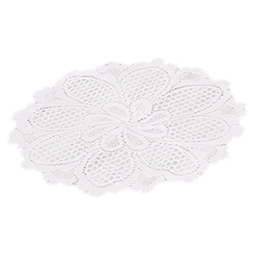 Table Pad Bowl Mat White Nordic Lace Non-slip