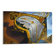 Estampe d'art « Montre fondante » de Salvador DalĂ, 20 x 30 cm (08 x 12 pouces)
