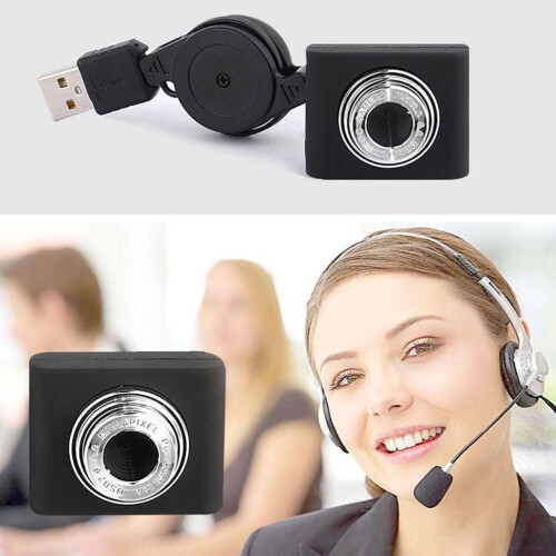 Mini-USB-webcam met microfoon (8 MP) 1