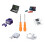 Gamebit veiligheidsschroevendraaierbits van 3,8 mm en 4,5 mm 3