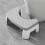 Toilet Stool Squatting Aid Gray 1 Piece 4