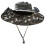 Solar Fan Hat with2Fans, Wide Brim UPF50+ Sun Hat 2