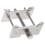 Support de mouvement de montre à base fixe en aluminium pour réparation 8