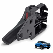 1 Set Bil Inre DöRrhandtag Svart för Hilux Tacoma Revo SR5 2016-2020 69205-0K100-C1, 69206-0K090-C1
