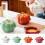 Pumpkin Ceramic Saucepan and Dutch Oven 2-Piece Set 1