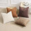 Conjunto de 4 capas de almofada estilo boho farmhouse, 45x45 cm (18x18 polegadas). 4