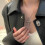 Collana con ciondolo a croce e serpente in argento sterling 925 3