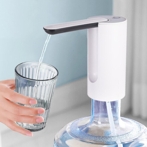 Pompe à eau rechargeable USB, portable et pliable (1 pièce)