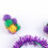 Pompon-Stirnband, Karnevalsaccessoire 4