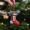 Mini julstrumpor i akryl, 7,5 cm, 26 bokstäver 3