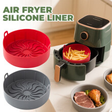 Silikone airfryer-foringer, non-stick, genanvendelige til 4-6 liter
