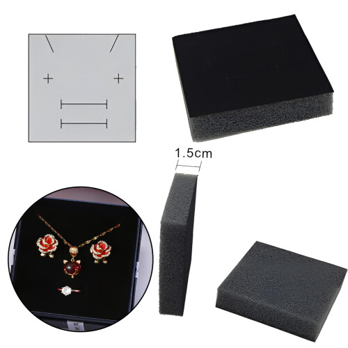 Petites boîtes à bijoux avec couvercles et rubans (lot de 5) 2