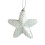 White foam Christmas tree pendant with lanyard, 1 piece 1