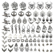 Pendientes de metal con colgantes para mujer, ideales para Halloween.