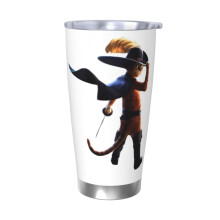 Kater-im-Gestiefelten-Becher aus Edelstahl, 590 ml