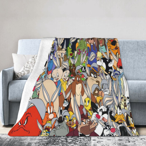 Looney Tunes Plüschdecke, 50 x 60 Zoll