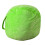 Kids stuffed animal storage bin with lid stripe fabric 1