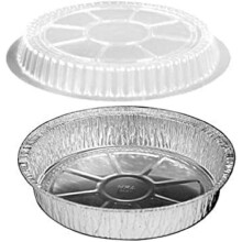 VeZee JETfoil wegwerp aluminium bakvorm van 23 cm met bolvormig deksel