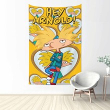 Tapisserie murale Hey Arnold pour adolescents, 60 x 80 cm