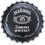 Placa de metal Whiskey Bar Jacks, 35 cm (13,8 polegadas) 1