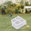Bird Feeder with Clear Spill-Proof Food Box 4