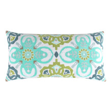 Cuscino decorativo Levtex Home Cressida, 30x60 cm, grigio acquamarina.