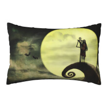 Nightmare Before Christmas Plüschkissenbezug 20x30 Zoll