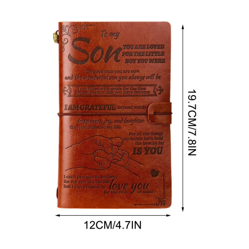 Leather Diary Personalized Engraved 1 Pack 2