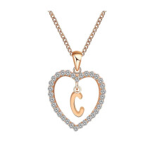 Estbridge naamhanger ketting voor dames, 26 letters