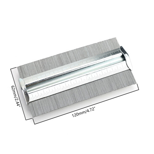 Contour Gauge Metal Profile Gauge Tool for Irregular Shape 1