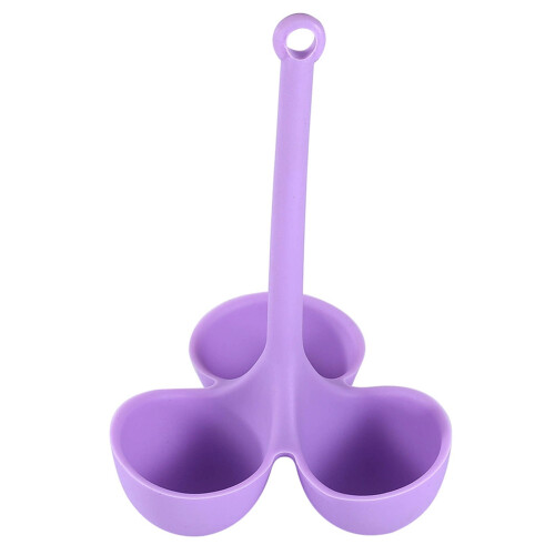 Silicone Egg Steamer with Long Handle 3 or 5 Cavities