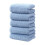 Basic Bath Towel Microfiber Soft 100% Cotton 5 PCS 2