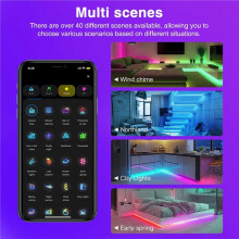 GLEDOPTO Tuya SPI Pixel APP Control GL-SPI206P LED Strip Lamp Controller Life ZigBee Dynamic Static Mode Music Sound 2pc