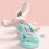 Suction Cup Tape Dispenser Pink Rotating Adjustable 5