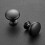 Kitchen Cabinet Knobs Matte Black Zinc25Pack 2