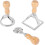 Ravioli Stamp Cutter Set with Fluted Edge 1 Piece 1