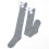 Women's ruffle compression socks wide calf plus size 4