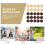 Wood Checkers Game Set for Indoor Play 48 Pieces 7